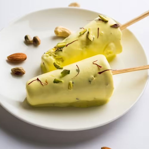 Kesar Pista Ice Cream