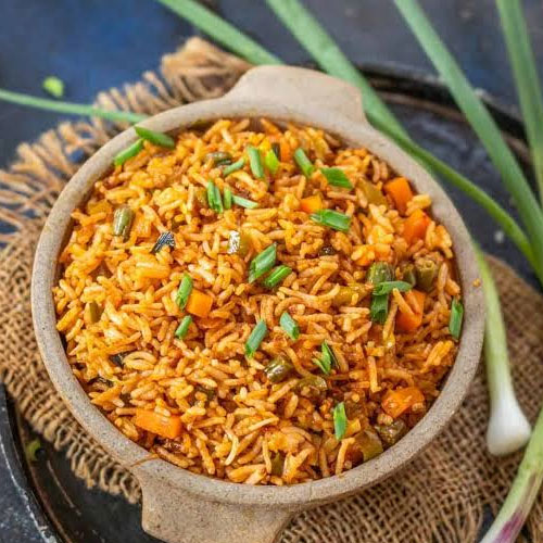 Schezwan Veg Fried Rice