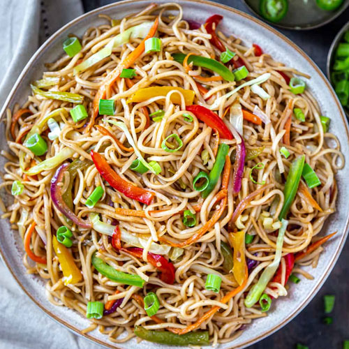 Veg Hakka Noodles