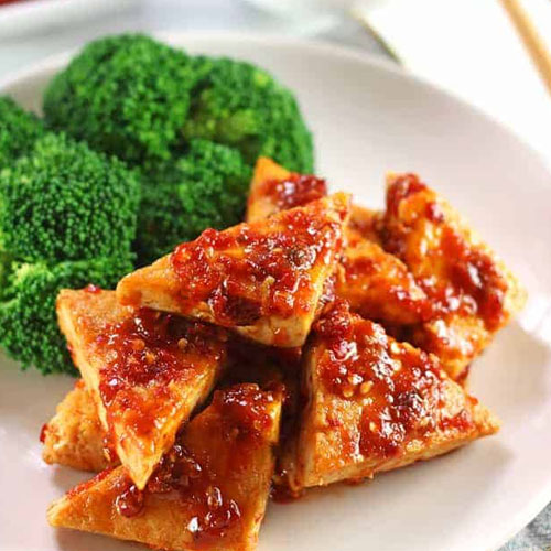Tofu in Choice of Sauce