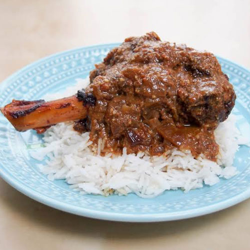Lamb Shank Rogan Josh