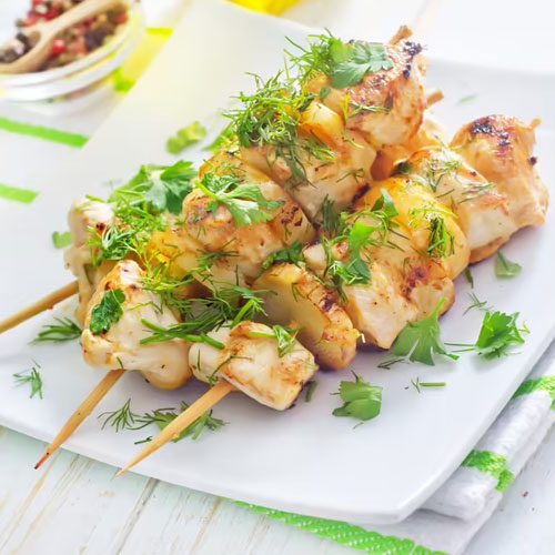 Chicken Cheese Kabab