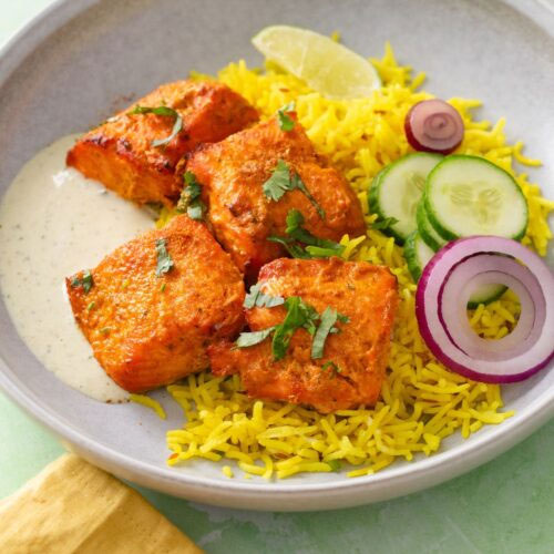 Fish Tikka with Pineapple